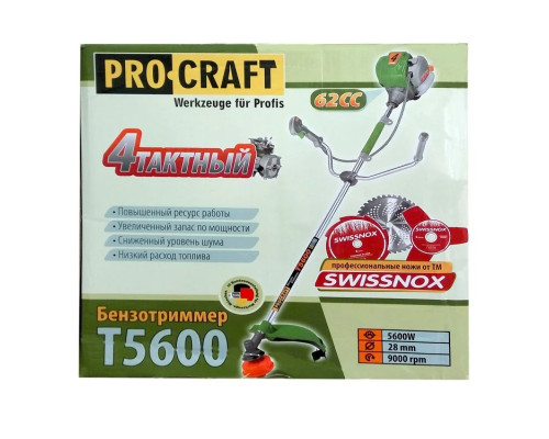 Коса бензиновая Procraft T5600
