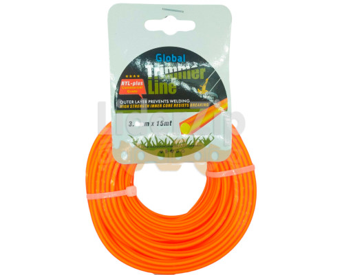 Волосінь Professional  (квадрат двухкомпонентна) NYL-plus 3.0mm 15m