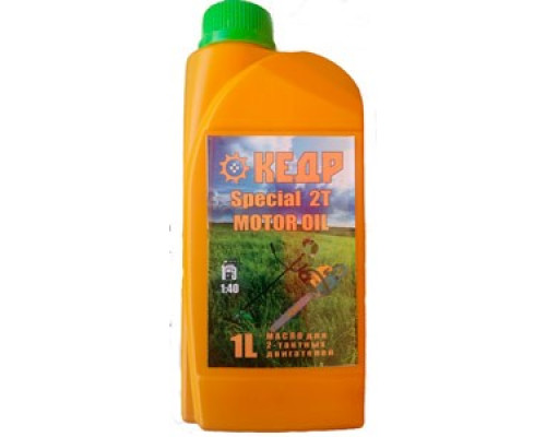 МАСЛО КЕДР SPECIAL MOTOR OIL для 2-Х Тактных двигателей 1Л