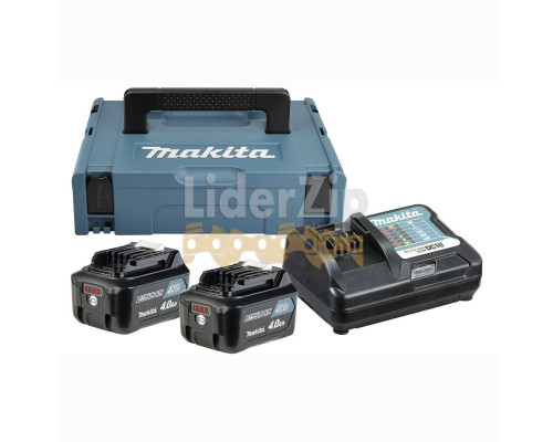 Набор аккумуляторов СXT Makita BL1040Bx2, DC10SA 10,8 В (197636-5)