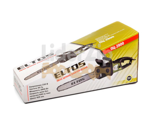 Пила цепная электрическая Eltos ПЦ-2800