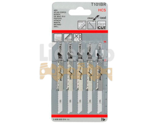 Пилки для электролобзика ZHIWEI T101BR (1 уп. 5 шт.)