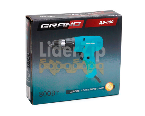 Сетевой шуруповерт GRAND ДЭ-800