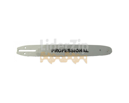 Шина для бензопилы professional 14". 3/8". 1.3. 52