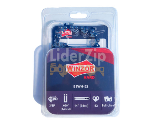 Цепь для бензопилы WINZOR HARD 91WH-52 (3/8″-1,3мм-52зв-14″ 35см)