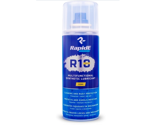 Универсальная аэрозольная спрей-смазка RapidE R-10 120 мм (WD-40)