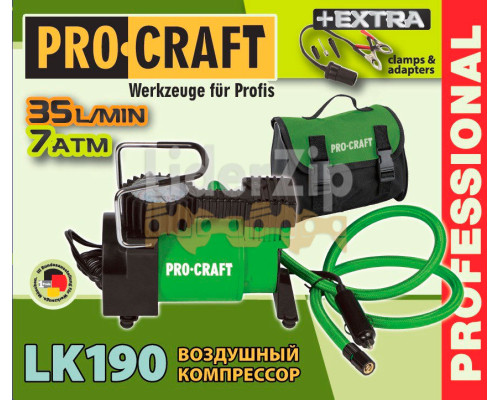 Воздушный компрессор Procraft LK190