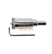 Алмазна коронка по плитці за допомогою ключового (пір’яна) 22 мм SHILI TOOLS FGN022Р