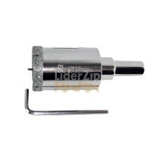Алмазна коронка по плитці за допомогою ключового (пір’яна) 28 мм SHILI TOOLS FGN028Р