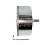 Алмазная коронка по плитке с направляющей (перьевая) 90 мм SHILI TOOLS FGN090Р