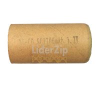 Банка элемент аккумулятора NI-CD 1.2 V 1700 mA/h 22х42