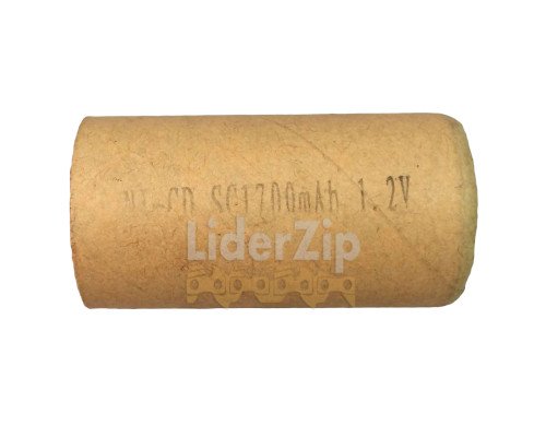 Банка элемент аккумулятора NI-CD 1.2 V 1700 mA/h 22х42