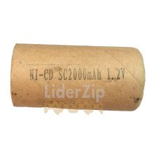 Банка элемент аккумулятора NI-CD 1.2 V 2000 mA/h 22х42