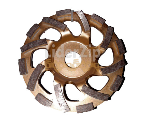 Чашка алмазная зачистная 125*22 Змейка