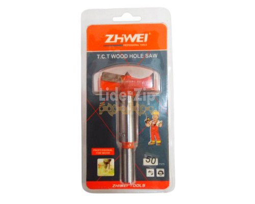 Фреза форстнера 50 мм по дереву ZHWEI FD-0050