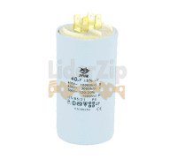 Конденсатор CBB60 40uF 450V клеммы