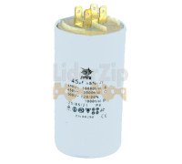 Конденсатор CBB60 45uF 450V клеммы