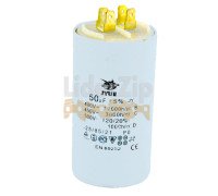 Конденсатор CBB60 50uF 450V клеми