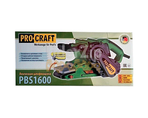 Стрічкова машина Procraft PBS1600