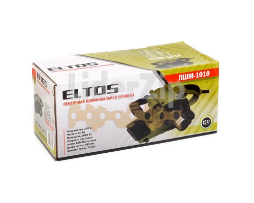Стрічкова шліфувальна машина Eltos ЛШМ-1010