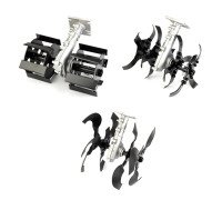 Насадка культиватор 3в1 для мотокосы на (штанга d28мм вал 7шлицов)на подшипниках