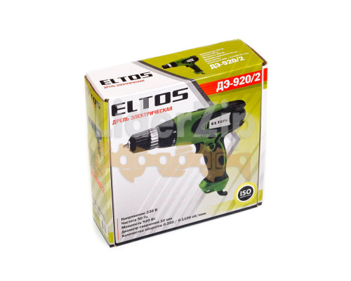 Шуруповерт сетевой Eltos ДЭ-920/2