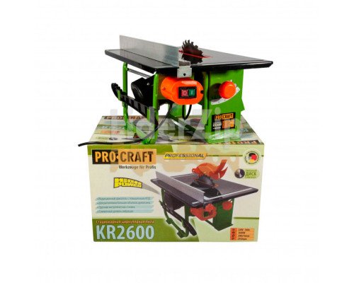 Стационарная циркулярная пила Procraft KR2600/200