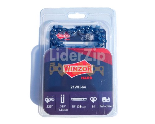 Ланцюг для бензопили WINZOR HARD 21WH-64 (0,325 "-1,5мм-64зв-15" 38см)