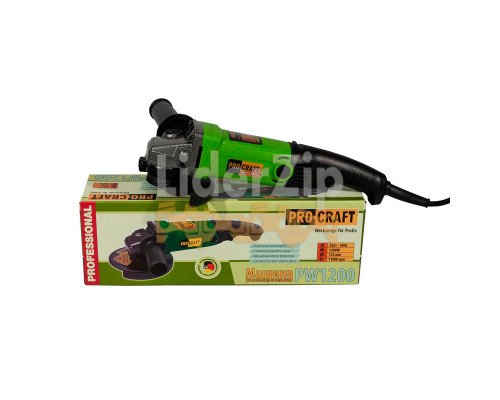 Углошлифовальная машина Procraft PW1200 125 мм