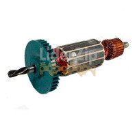 Якір для дрилі Makita 1620; Lобщ.155, Lпос.122, Dжел.32, Lжел.45, Dкол.22, z4, ліво