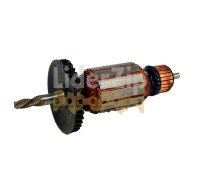 Якорь для ножниц Bosch (Бош); Lобщ.138, Lпос.99, Dжел.35, Lжел.37, Dкол.22, z4, лево