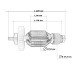 Якір (ротор) для болгарки БОШ (BOSCH) 24-230