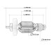 Якір дискової пили Makita 5704R