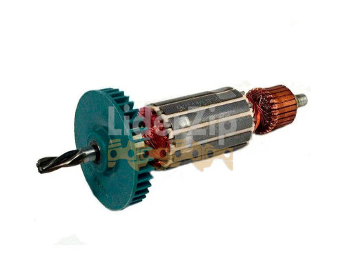 Якорь для дрели Makita 1620; Lобщ.155, Lпос.122, Dжел.32, Lжел.45, Dкол.22, z4, лево