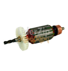 Якорь для дрели Темп; Lобщ.152, Lпос.115, Dжел.35, Lжел.45, Dкол.23