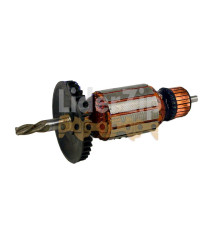 Якорь для ножниц Bosch (Бош); Lобщ.138, Lпос.99, Dжел.35, Lжел.37, Dкол.22, z4, лево