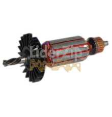 Якорь для прямого перфоратора Bosch (Бош) 2-26; Lобщ.157, Lпос.125, Dжел.35, Lжел.50, Dкол.23, z4, лево