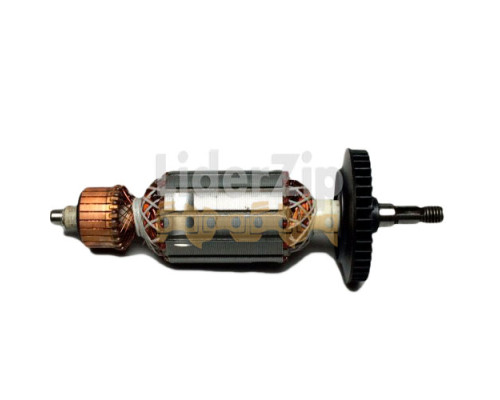 Якорь (ротор) для УШМ Einhell 125/850 старая.(158 *38 посадка 8 мм)