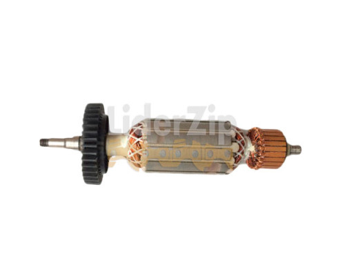 Якір (ротор) для УШМ Ferm 125 880 W (160,5 * 35 шліц 6.5 мм)