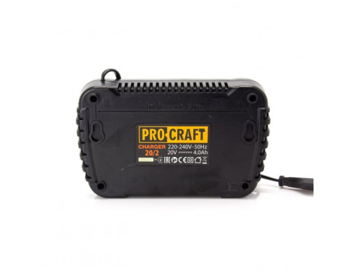Зарядний пристрій Procraft Charger20/2