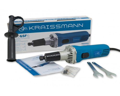 Пряма шліфмашина KRAISSMANN GSF 600 6 (цанга 6 та 8 мм)
