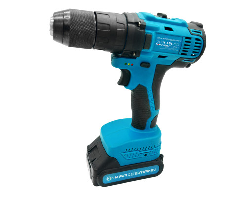 Шуруповерт акумуляторний KRAISSMANN 2133 E-ABS 20/2 (M-POWER series 20)