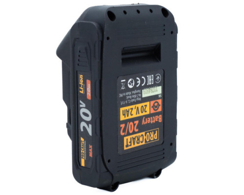Акумуляторна батарея Procraft Battery20/2 2 Аг.