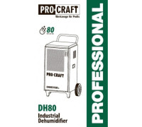 Осушувач повітря промисловий Procraft DH80