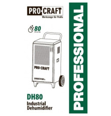 Осушувач повітря промисловий Procraft DH80
