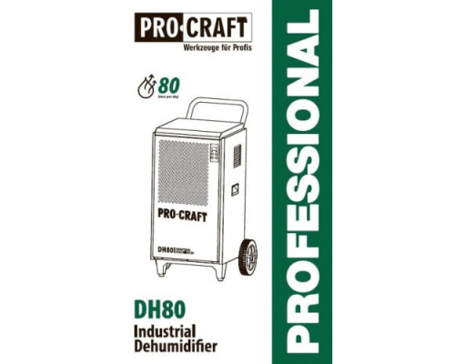 Осушувач повітря промисловий Procraft DH80