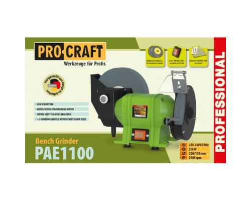Точило комбіноване Procraft PAE1100