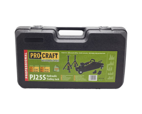 Гидравлический подкатной домкрат Procraft PJ25S