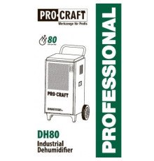 Осушувач повітря промисловий Procraft DH80