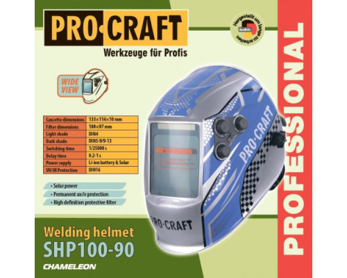 Маска сварочная Procraft SHP100-90